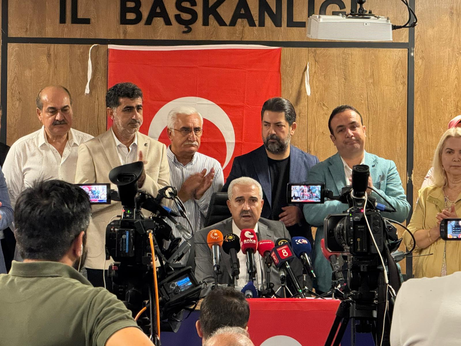 Ak Parti Diyarbakır İl Başkanı Basın Toplantısında Önemli Mesajlar Verdi 