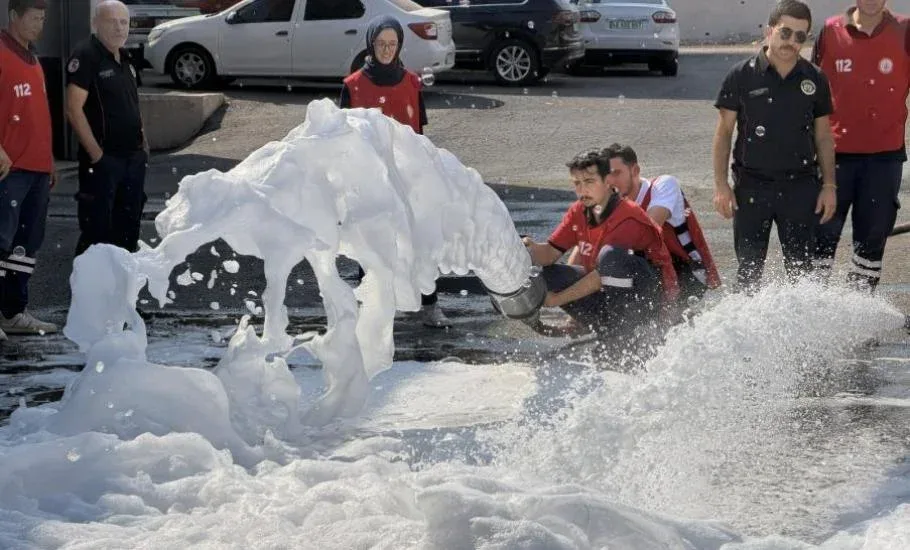 Şanlıurfa'da gerçeği aratmayan tatbikatlarla zorlu şartlara hazırlandılar