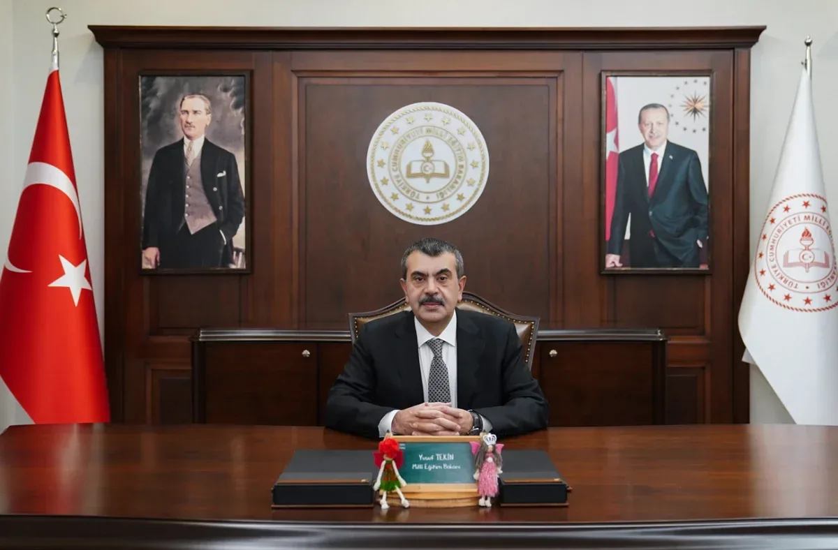 Bakan Tekin eğitim gündemini değerlendirdi