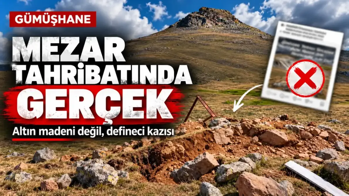 Definecilerin kazdığı mezarları “altın madeni talanı” diye paylaştılar: Gerçek ortaya çıktı!