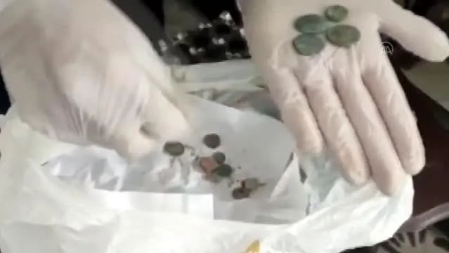 UYUŞTURUCU BASKININDA TARİHİ ESER DE BULUNDU